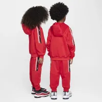 Nike Dri-FIT Sportswear Club Little дитячі Poly Pullover and Pants комплект колір червоний