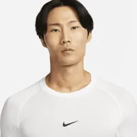 Nike Pro чоловічі Dri-FIT Tight Short-Sleeve Fitness Top колір білий