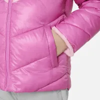 Nike Colorblock Chevron Puffer Куртка Little Kids Куртка Pink