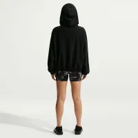 Nike Sportswear жіноча оверсайз French Terry Graphic Pullover Толстовка з капюшоном колір чорний