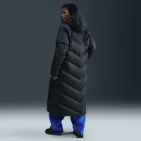 Nike Sportswear Windpuffer женская Storm-FIT Loose Hooded Down Parka цвет черный