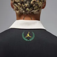 Nike Jordan x Howard University мужские Long-Sleeve Rugby Top цвет черный