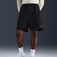 Nike Solo Swoosh чоловічі French Terry шорти колір чорний