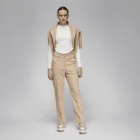 Nike Jordan жіноча Long-Sleeve Knit Top колір білий