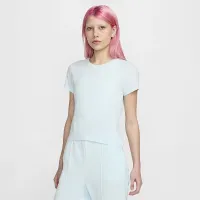 Nike Sportswear Chill Knit жіноча футболка блакитний