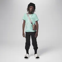 Nike Jordan Little детские Gradient Stacked Jumpman футболка цвет зеленый