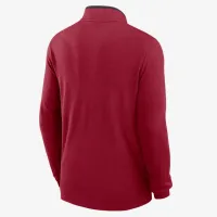 Oklahoma Sooners Victory мужские Nike Dri-FIT College 1/2-Zip Long-Sleeve Top цвет красный