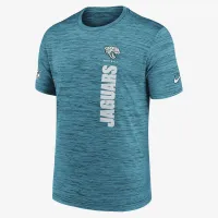 Jacksonville Jaguars Sideline Velocity чоловічі Nike Dri-FIT NFL футболка колір зелений