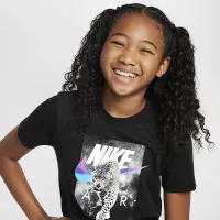 Nike Sportswear Big дитячі футболка колір чорний