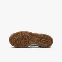 Nike Dunk Low Big детские Кроссовки цвет белый