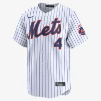 Francisco Alvarez New York Mets чоловічі Nike Dri-FIT ADV MLB Limited Jersey колір білий