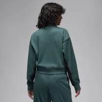 Nike Jordan женская Knit Куртка цвет зеленый