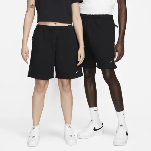 Nike Solo Swoosh Fleece шорты цвет черный