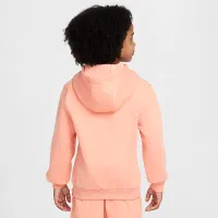 Nike Sportswear Club Fleece Big детские Pullover Толстовка с капюшоном Orange