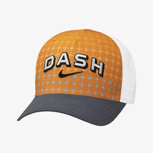 Houston Dash Nike NWSL Trucker Cap колір білий
