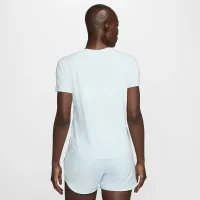 Nike One Classic жіноча Dri-FIT Short-Sleeve Top блакитний