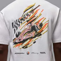 Nike Jordan мужские футболка цвет белый