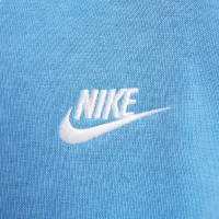 Nike Sportswear Club Fleece Big детские Pullover Толстовка с капюшоном синий
