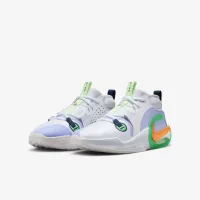 Nike Air Zoom Crossover 2 Big дитячі баскетбольні Кросівки колір білий