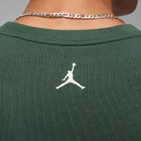 Nike Jordan Flight Essentials мужские футболка цвет зеленый