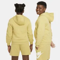 Nike Sportswear Club Fleece Big дитячі Толстовка з капюшоном (Extended Size) Yellow