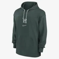 Michigan State Spartans Sideline Jersey чоловічі Nike Dri-FIT College Pullover Толстовка з капюшоном колір зелений