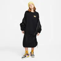 Nike Sportswear Phoenix Fleece женская оверсайз свитшот цвет черный