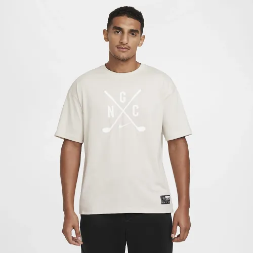Nike Max90 чоловічі для гольфу футболка колір сірий