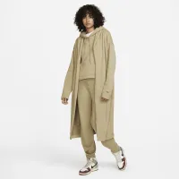 Nike Sportswear Modern Fleece женская оверсайз French Terry Duster цвет коричневый