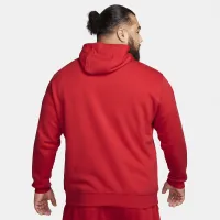 Nike Sportswear Club Fleece мужские Full-Zip Толстовка с капюшоном цвет красный