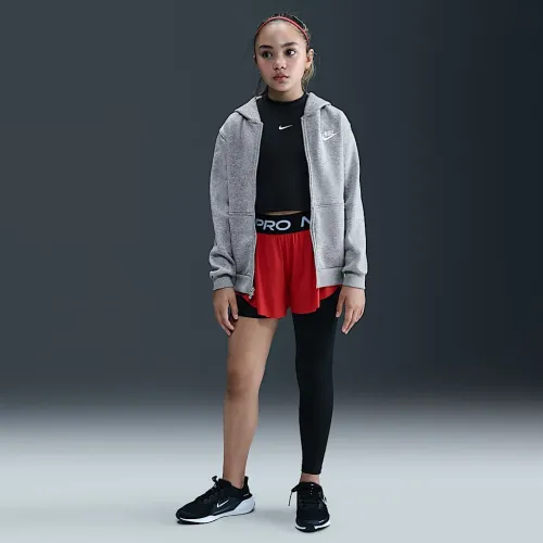 Nike Pro Big дитячі (Girls') Mid-Rise Single-Leg лосіни колір чорний