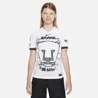 Pumas UNAM 2023/24 Stadium Home Big дитячі Nike Dri-FIT Soccer Jersey колір білий