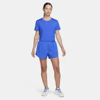 Nike One Classic жіноча Dri-FIT Short-Sleeve Cropped Top блакитний