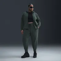Nike Sportswear Tech Fleece женская Mid-Rise Joggers (большие размеры) цвет зеленый