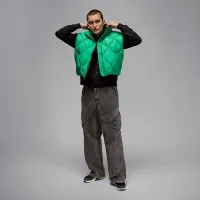 Nike Jordan Brooklyn жіноча Therma-FIT Quilted Puffer Vest колір зелений
