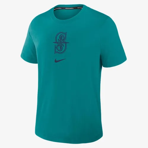 Seattle Mariners Authentic Collection Early Work чоловічі Nike Dri-FIT MLB футболка колір зелений