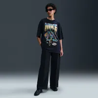 Nike Sportswear женская оверсайз Short-Sleeve футболка цвет черный