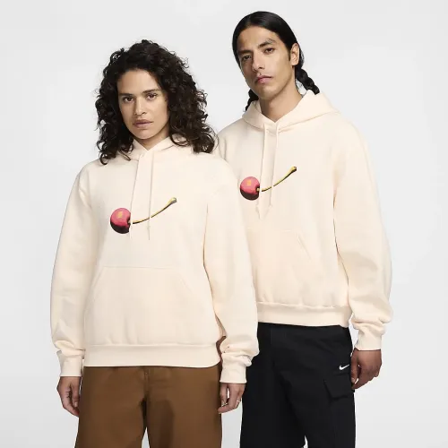 Nike SB Fleece Pullover Skate Толстовка з капюшоном колір коричневий