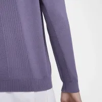 Nike Tour женская для гольфа Sweater цвет фиолетовый