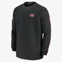 San Francisco 49ers Sideline Coach Men’s Nike NFL Long-Sleeve Top колір чорний