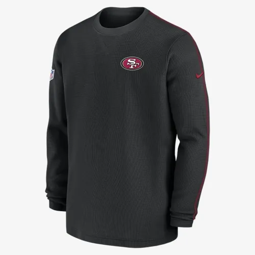 San Francisco 49ers Sideline Coach Men’s Nike NFL Long-Sleeve Top цвет черный