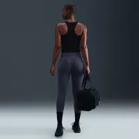 Nike One Fitted жіноча Dri-FIT Tank Top колір чорний