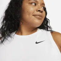 Nike Dri-FIT жіноча Tank (великі розміри) колір білий