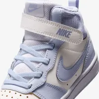 Nike Court Borough Mid 2 Little дитячі Кросівки колір сірий