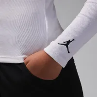 Nike Jordan жіноча Long-Sleeve Knit Top колір білий