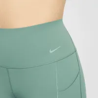 Nike Universa жіноча Medium-Support З високою талією 7/8 лосіни з кишенямиколір зелений