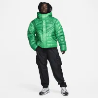 Nike Sportswear Tech Pack мужские Therma-FIT ADV оверсайз Water-Repellent Hooded Куртка цвет зеленый