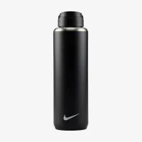 Nike Recharge Stainless Steel Straw Bottle (32 oz) колір чорний