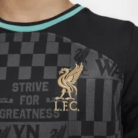 LeBron x Liverpool FC Stadium Big дитячі Nike Dri-FIT Replica Soccer Jersey колір чорний