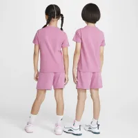 Nike Club Little дитячі 2-Piece Knit шорти комплект Pink